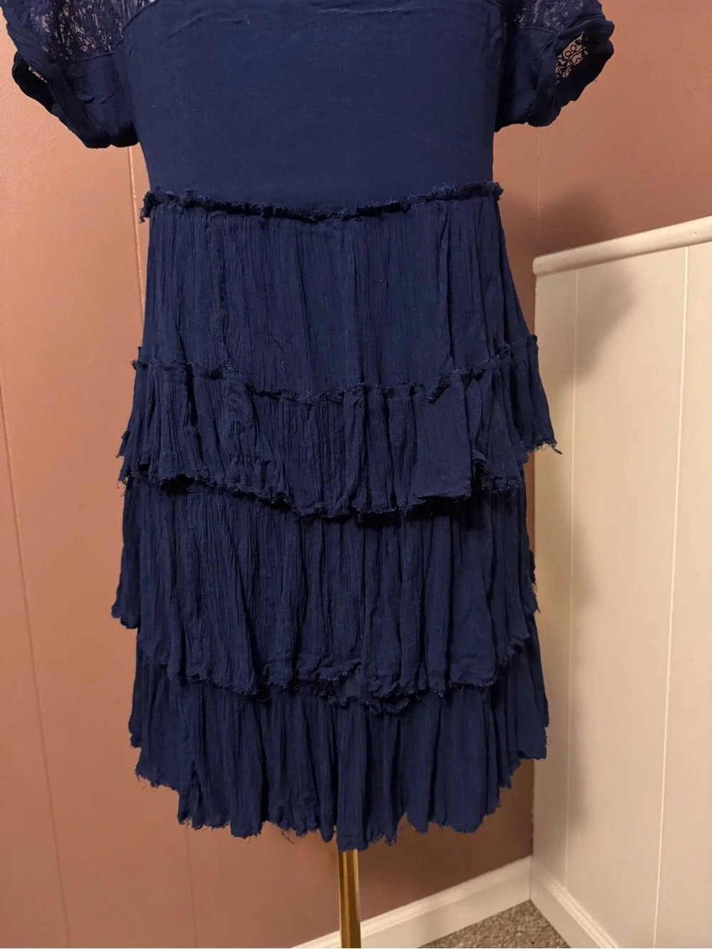 Free People flowy navy